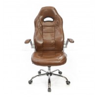 Кресло АКЛАС Либерти CH TILT Коричневый Кресло АКЛАС Либерти CH TILT Коричневый